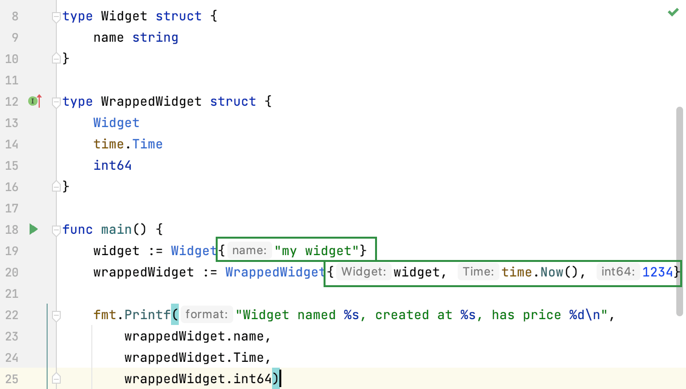 Show unnamed fields in structure values