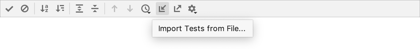 Importing test results