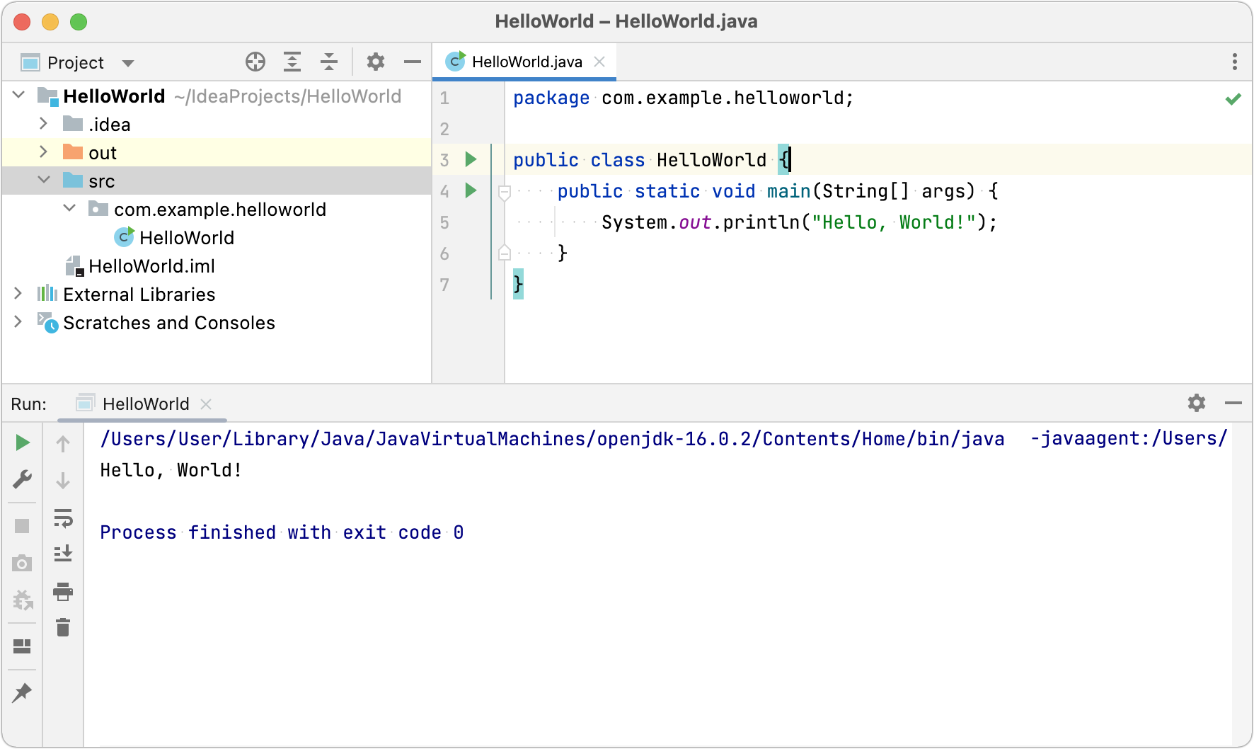 Projects IntelliJ IDEA