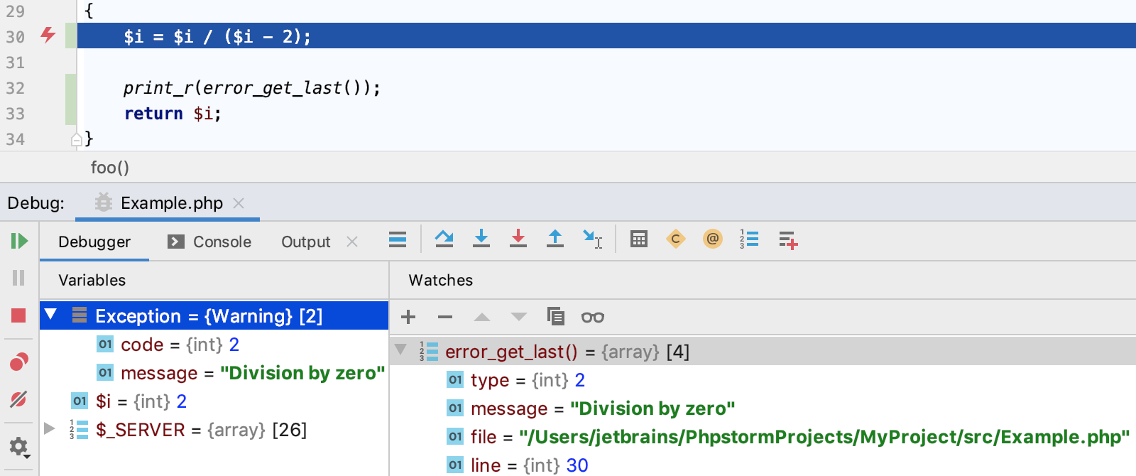 ps_php_exception_breakpoint_watches.png