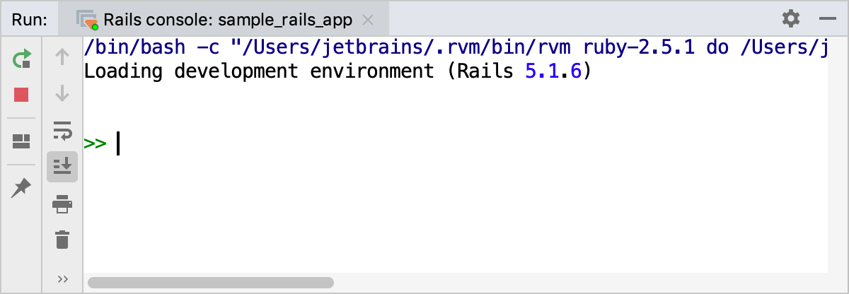 Rails console