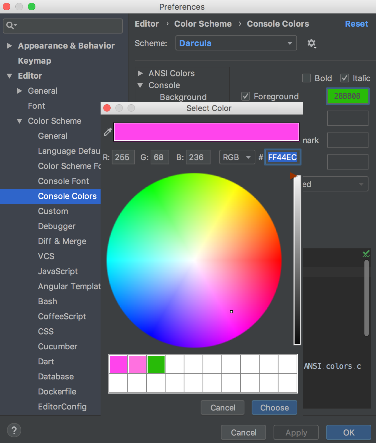 ColorConsole 6.88 download the last version for windows