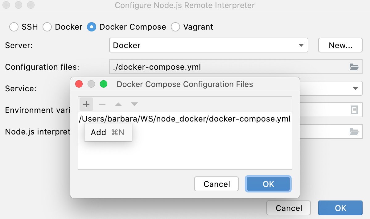 node-js-with-docker-compose-appcode