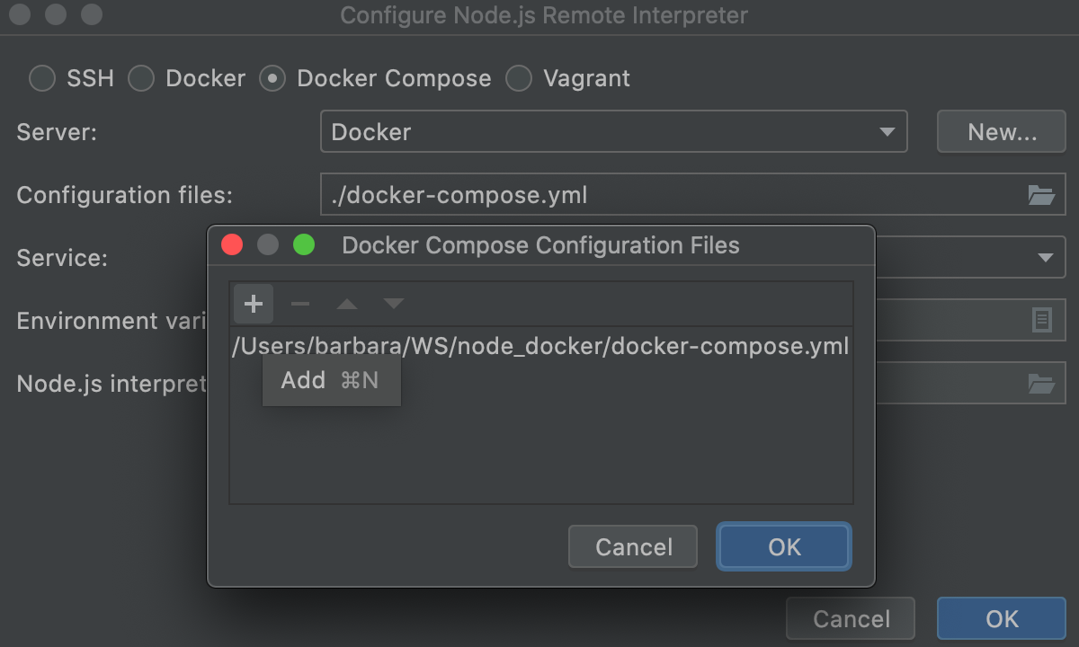 node-js-with-docker-compose-appcode