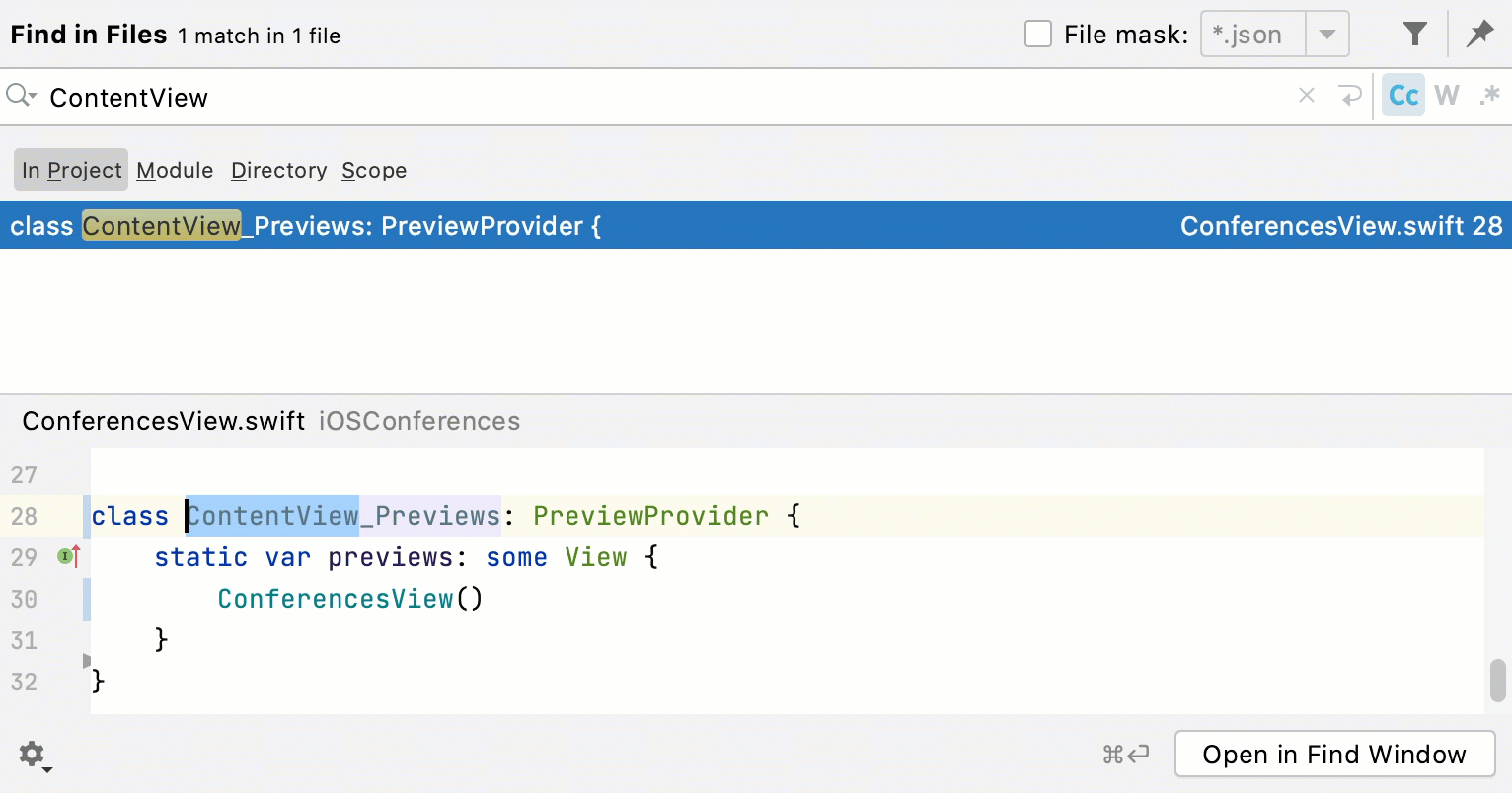 Edit code in preview