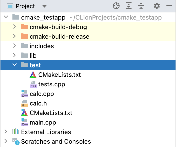 load CMake sub-projects