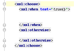 Convert xsl:if to xsl:choose Result