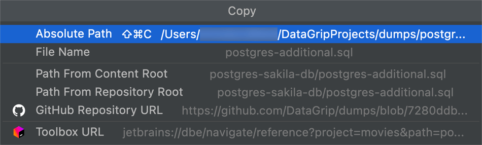 Editor basics | DataGrip Documentation