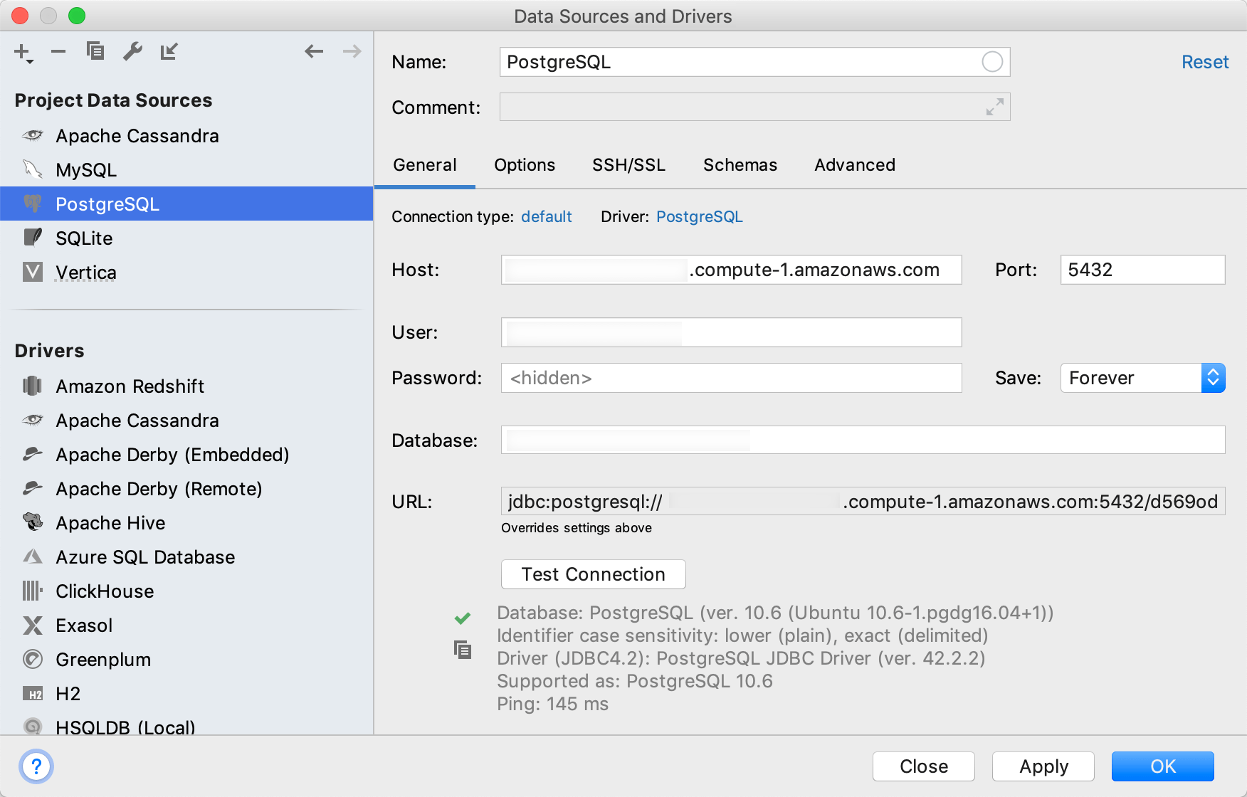 Integration with Heroku Postgres