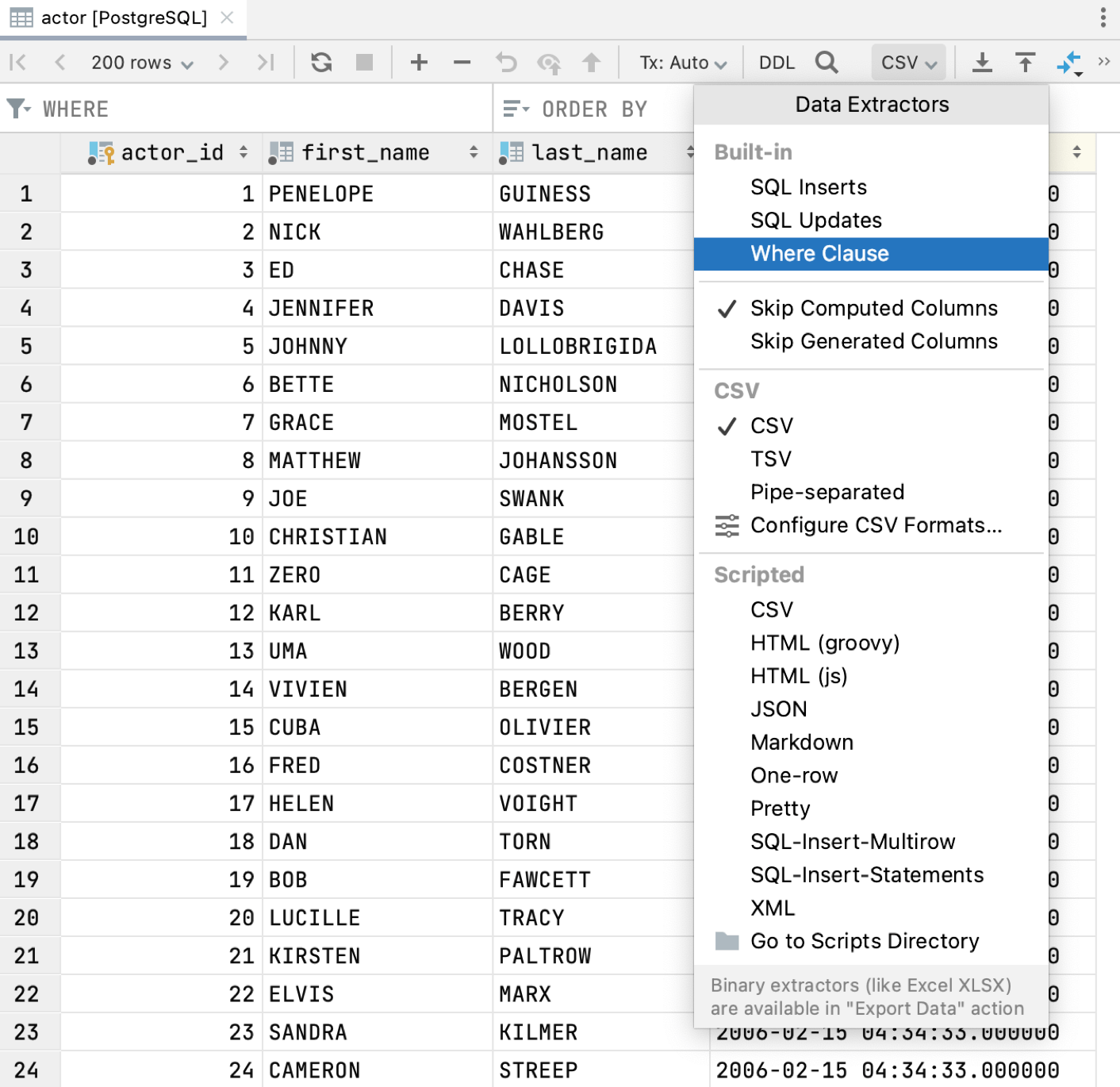 Import multiple CSV files into a database