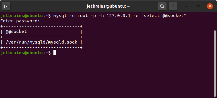 Locate a Unix socket file