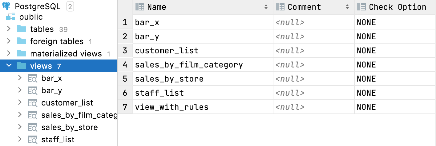 View contents of a node 