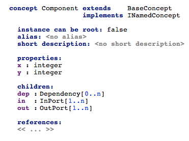 Diagram properties