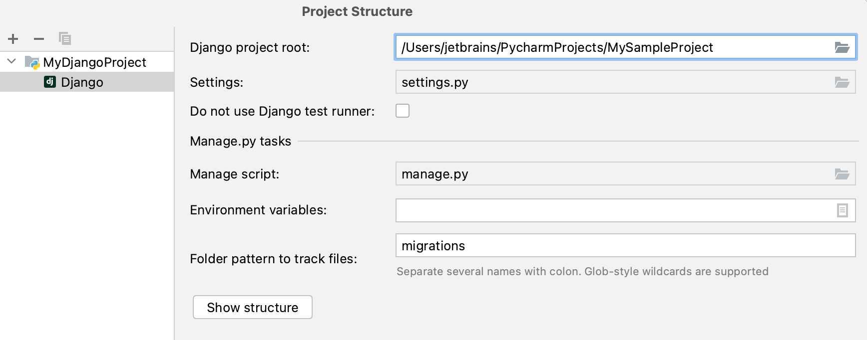 Django node