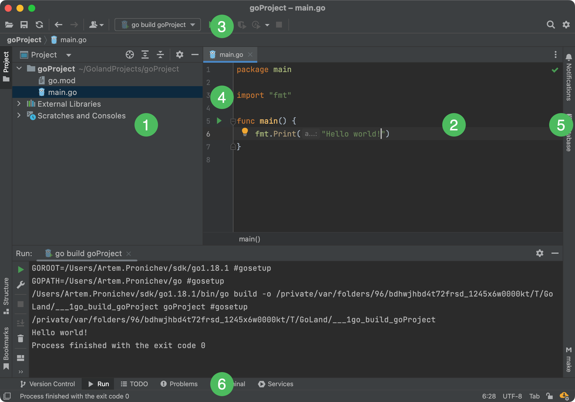 Quick start guide | GoLand Documentation