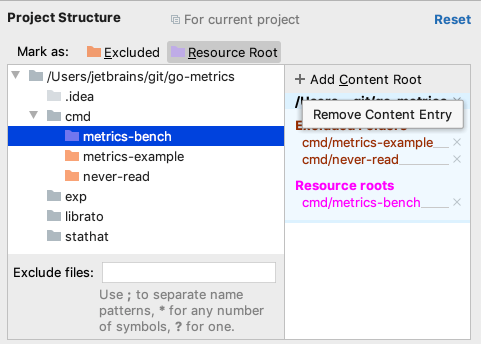 Add Content Root