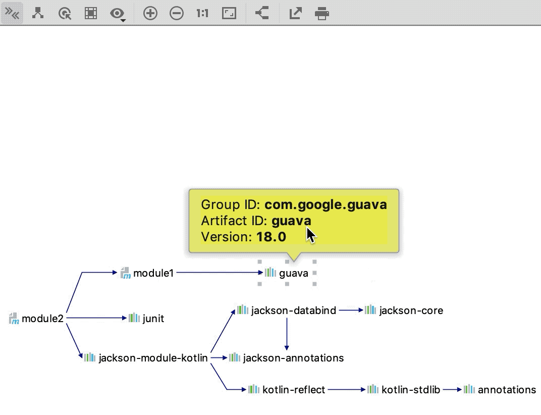 Построить диаграмму классов в intellij idea