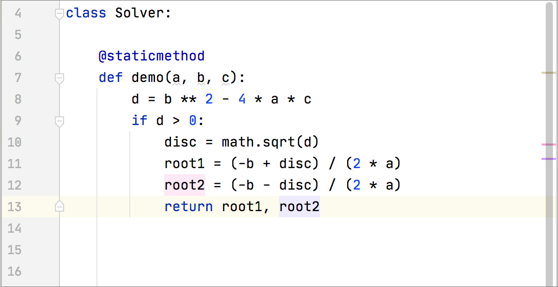 Completing code construct