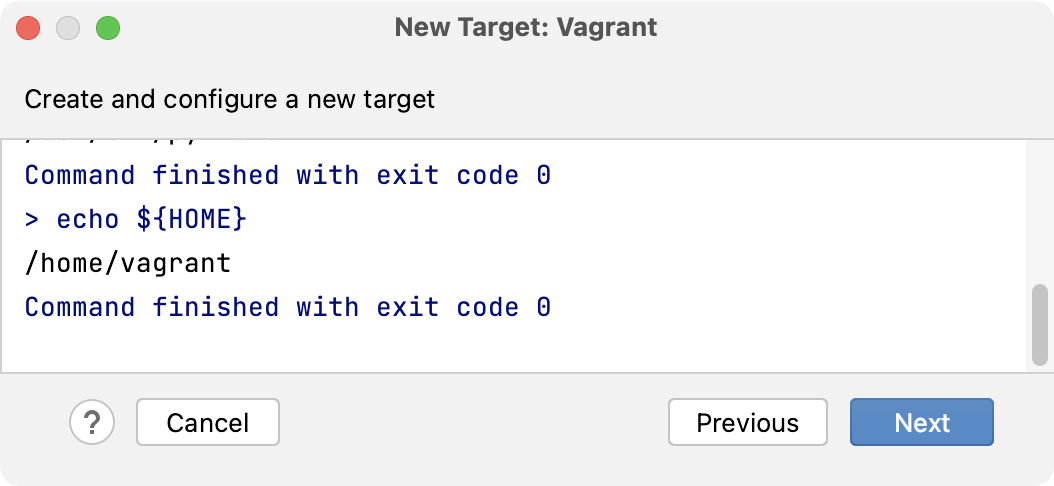 Python executable is discovered