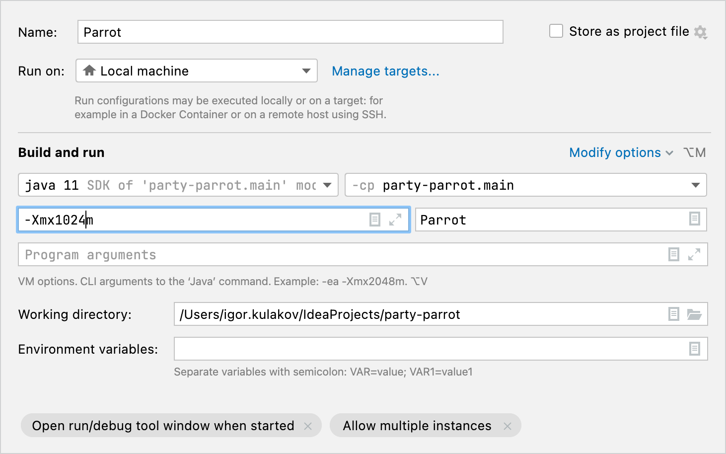 Tutorial Find a memory leak IntelliJ IDEA Documentation