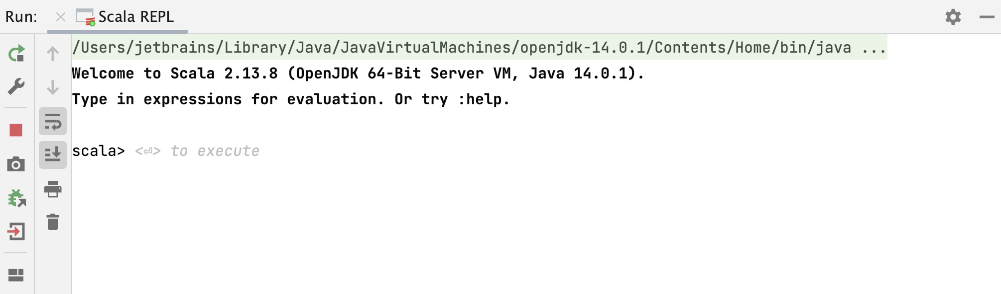Scala REPL