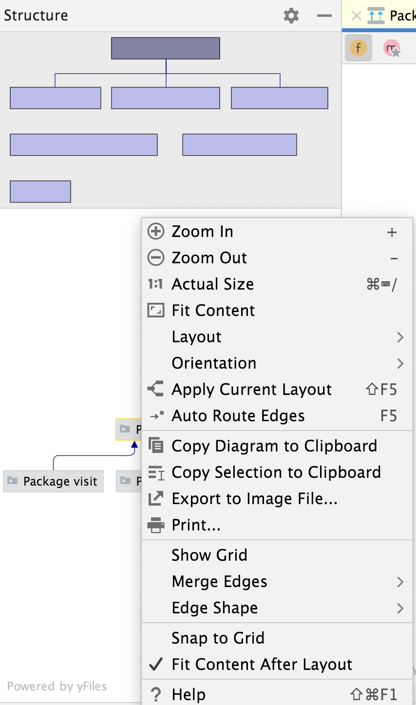 Peer pels forurening UML class diagrams | IntelliJ IDEA Documentation