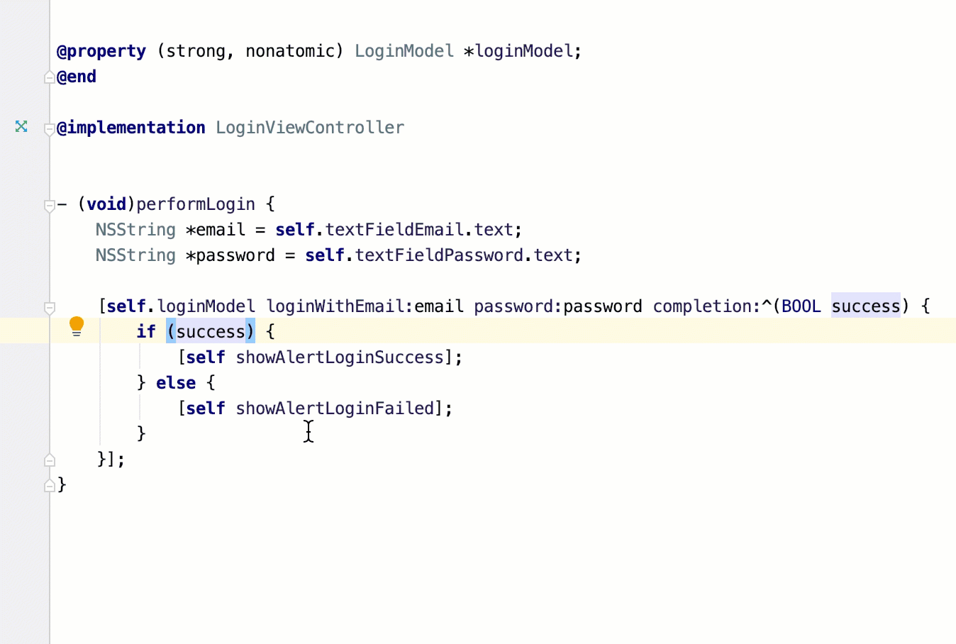 Extract property AppCode Documentation