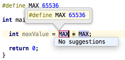 Cl extract define macro name