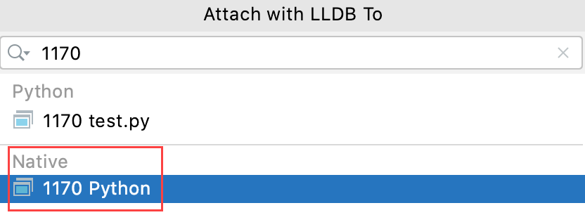 Attaching to a running Python process