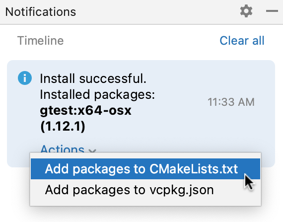 Adding packages to CMakeLists.txt