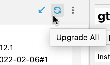 Upgrade all icon