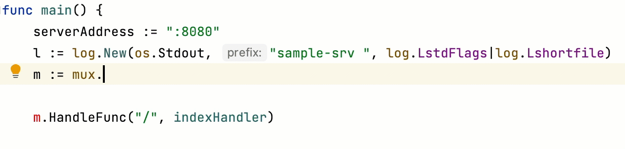 Code Completion | GoLand Documentation