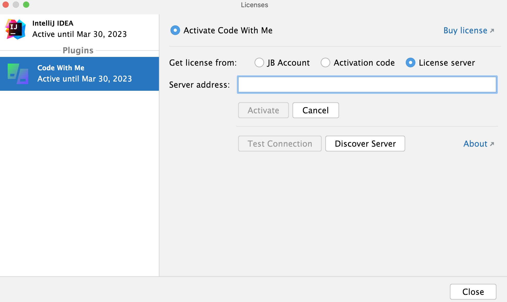 jetbrains webstorm license server