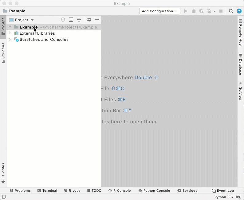 Templates with multiple files PyCharm Documentation