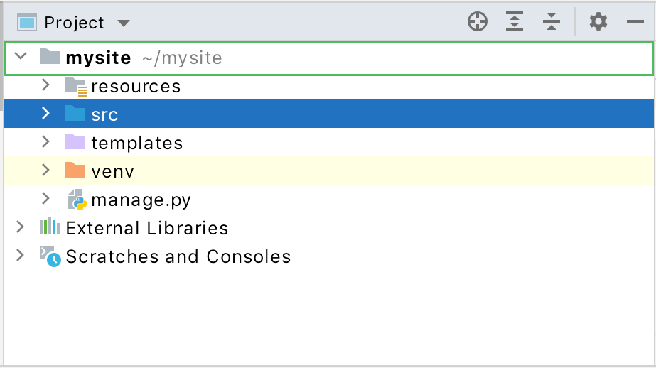 Configuring Project Structure PyCharm Documentation