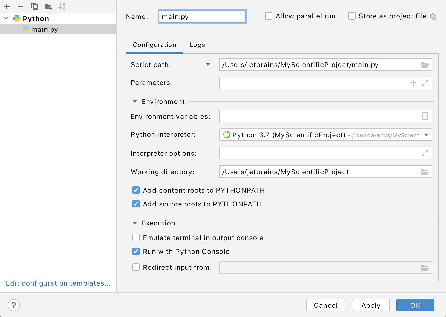 Pycharm активация