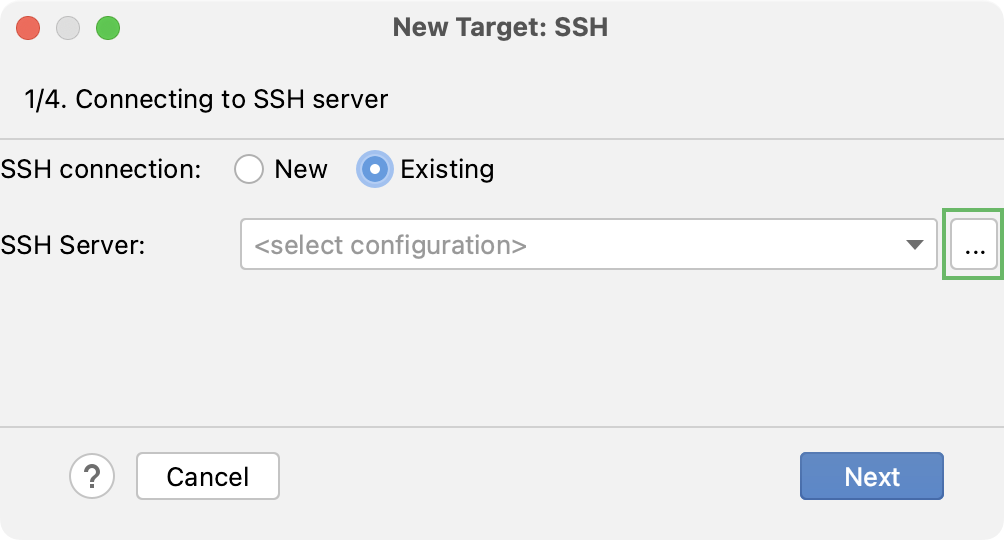 Add new SSH configuration