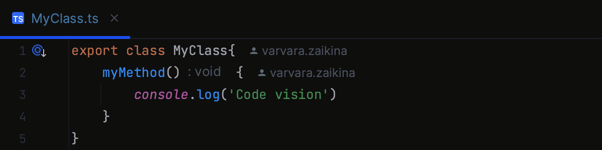 Inlay Hints | WebStorm Documentation