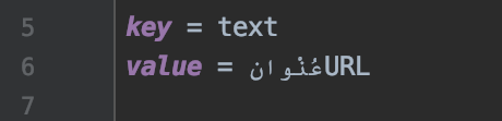 Bidirectional strings: left to right