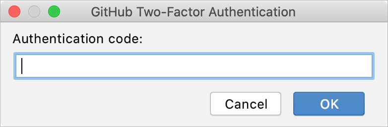 Two-factor authentication on GitHub
