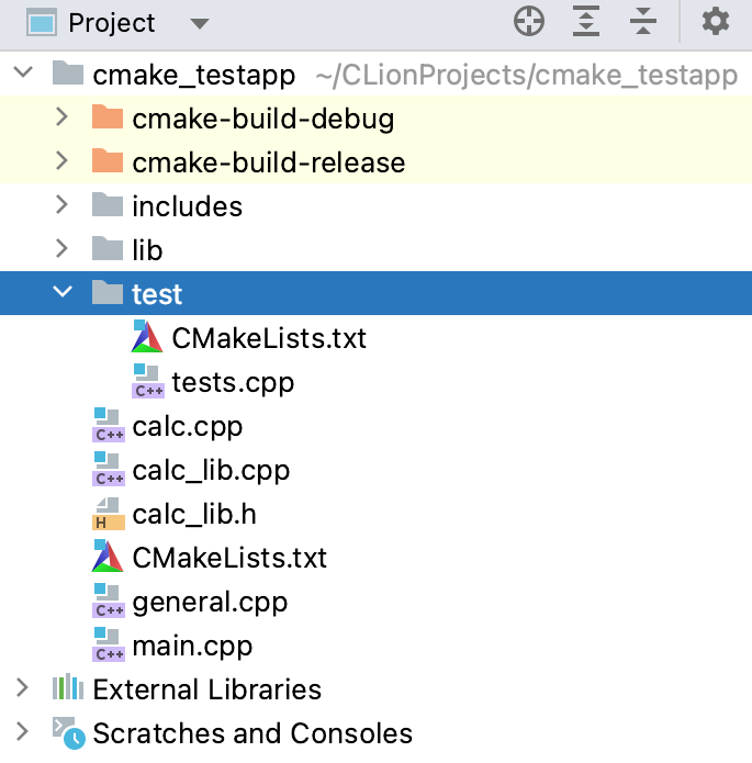 Quick CMake Tutorial | CLion Documentation