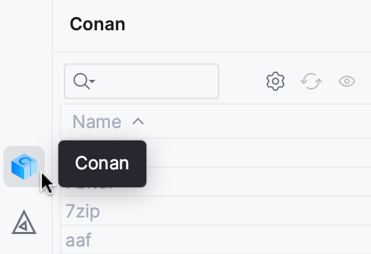 Conan tool window icon