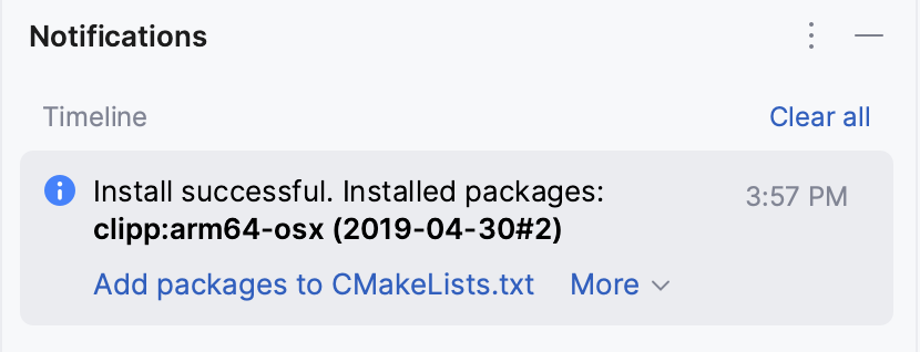 Adding packages to CMakeLists.txt