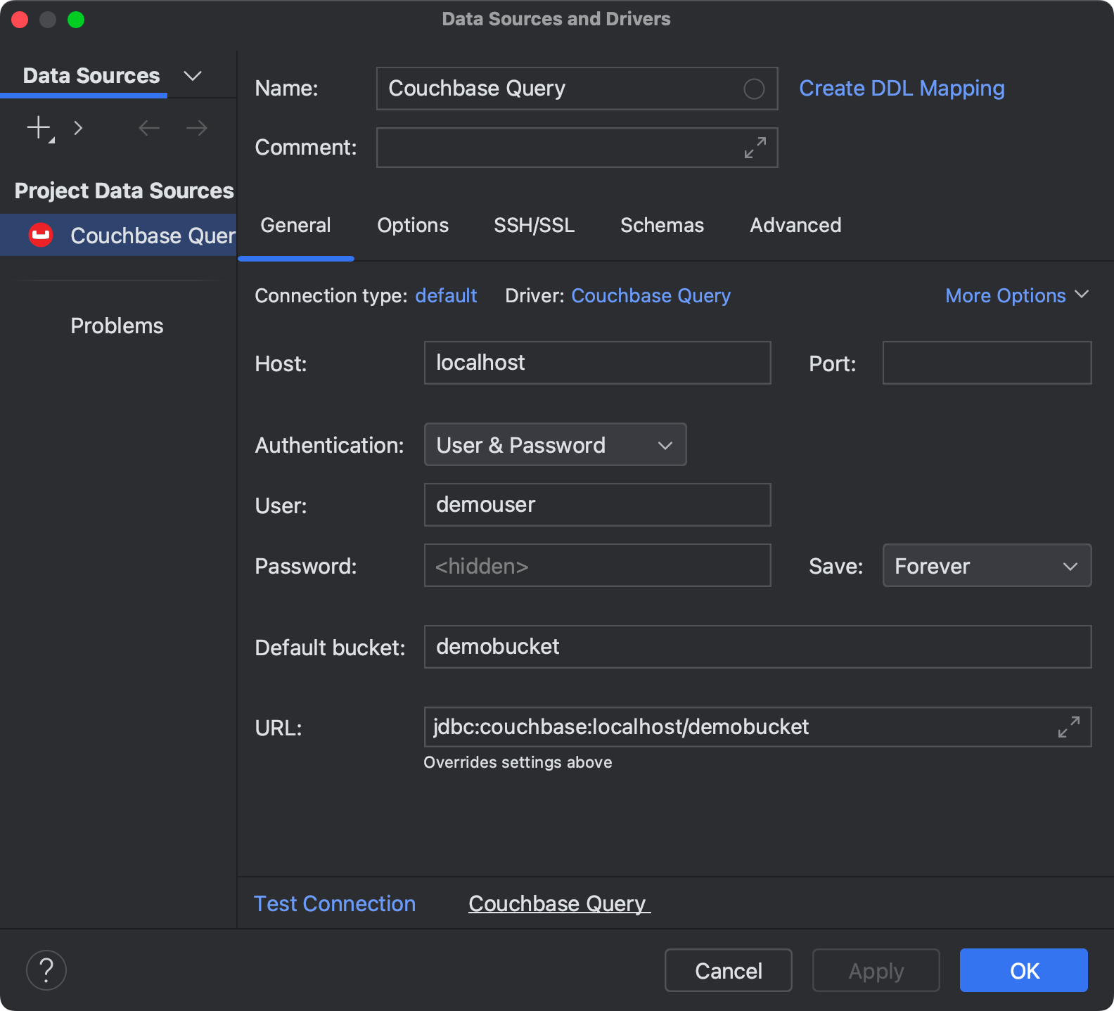 couchdb view query parameters