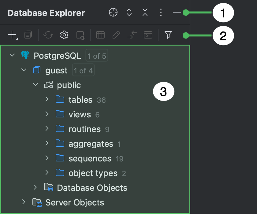 Tool Windows Datagrip Documentation