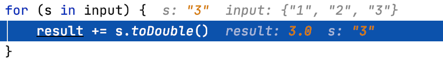 Inline debugging helps us get information about the variable values