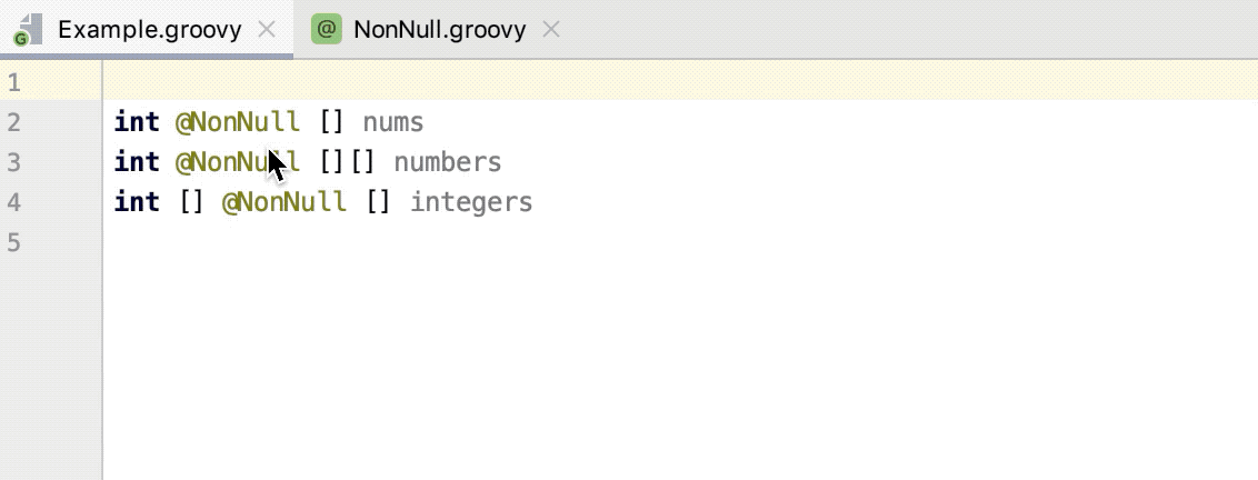 NonNull annotation