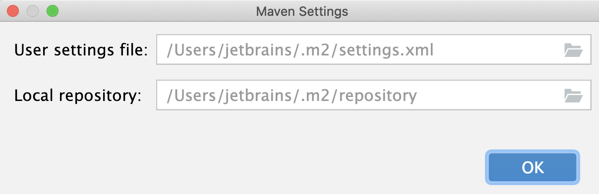 Maven Settings