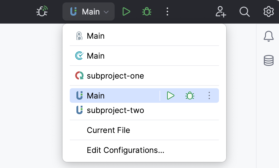 PHPUnit run/debug configurations