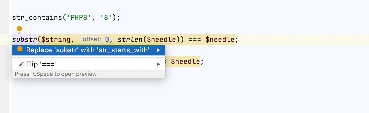 Functions for working with strings